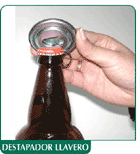 Destapador llavero