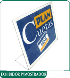 Exhibidor para mostrador