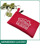 Monedero llavero